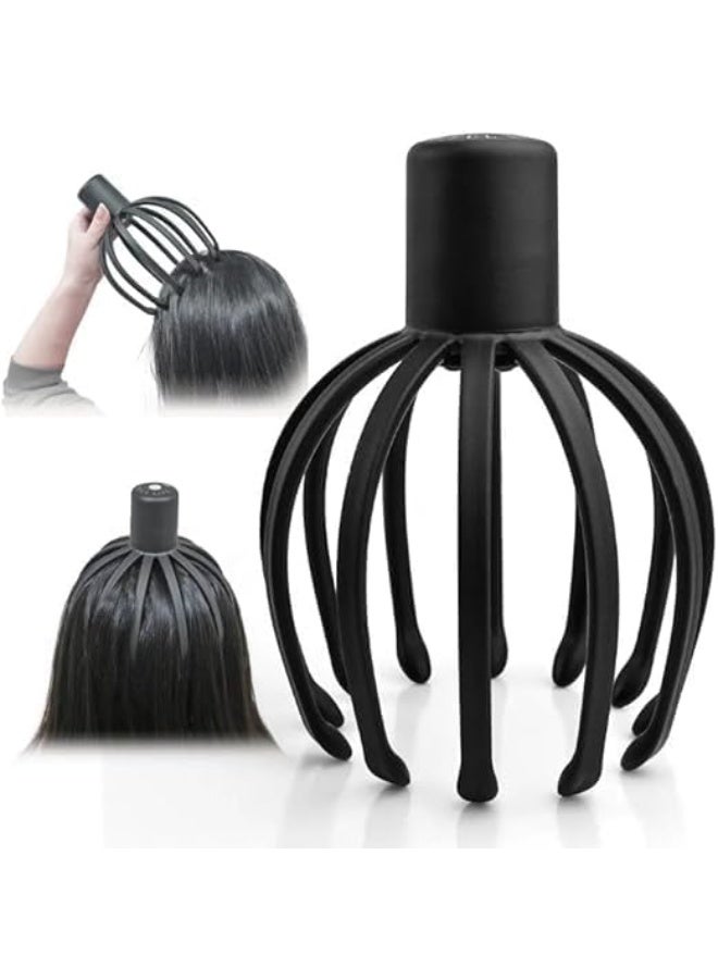 Electric Head Scalp Massager – 3D Massage Arms with 12-Claw Design, 3 Vibration Modes for Painless & Flexible Scalp Relief - Image 1